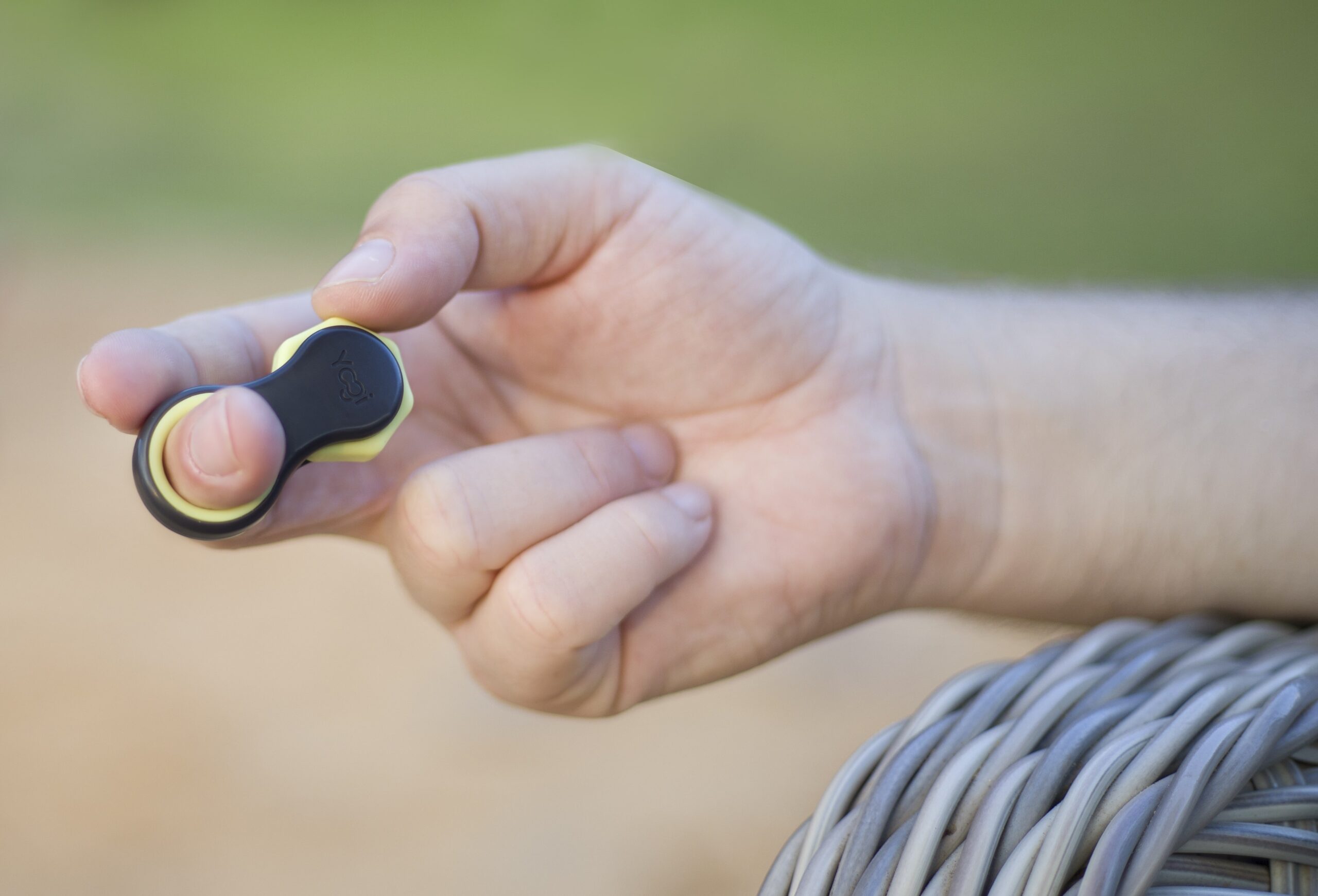 Yogi Fidget Toy - Finger Fidget Spinner Yogi Fidget Toy - Finger Fidget Spinner Perfect for ADHD, ADD and Anxiety, yogi Moonlight