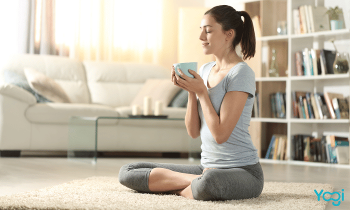 Morning yoga